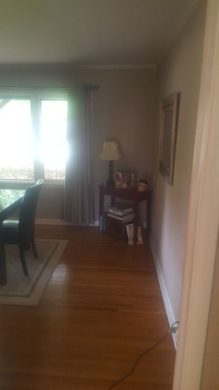 Living room before